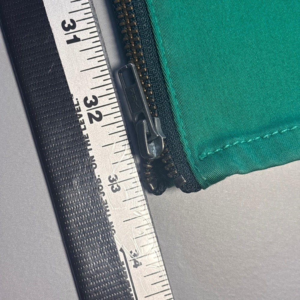 BLK DNM Green Zipper Ankle Skinny Jeans Women Size‎ 26 NWOT - Picture 8 of 10